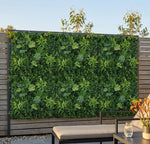 Artificial Philodendron Green Wall Panel 1m x 1m | UVTEX Certified UV Resistant - side view