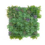 Dense Succulent Vertical Garden Green Wall Panel 50cm x 50cm – SGS UV Resistant - detail view