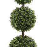 Artificial 3 Ball Topiary Tree 128cm - UV Resistant - Designer Vertical Gardens artificial topiary Artificial Trees