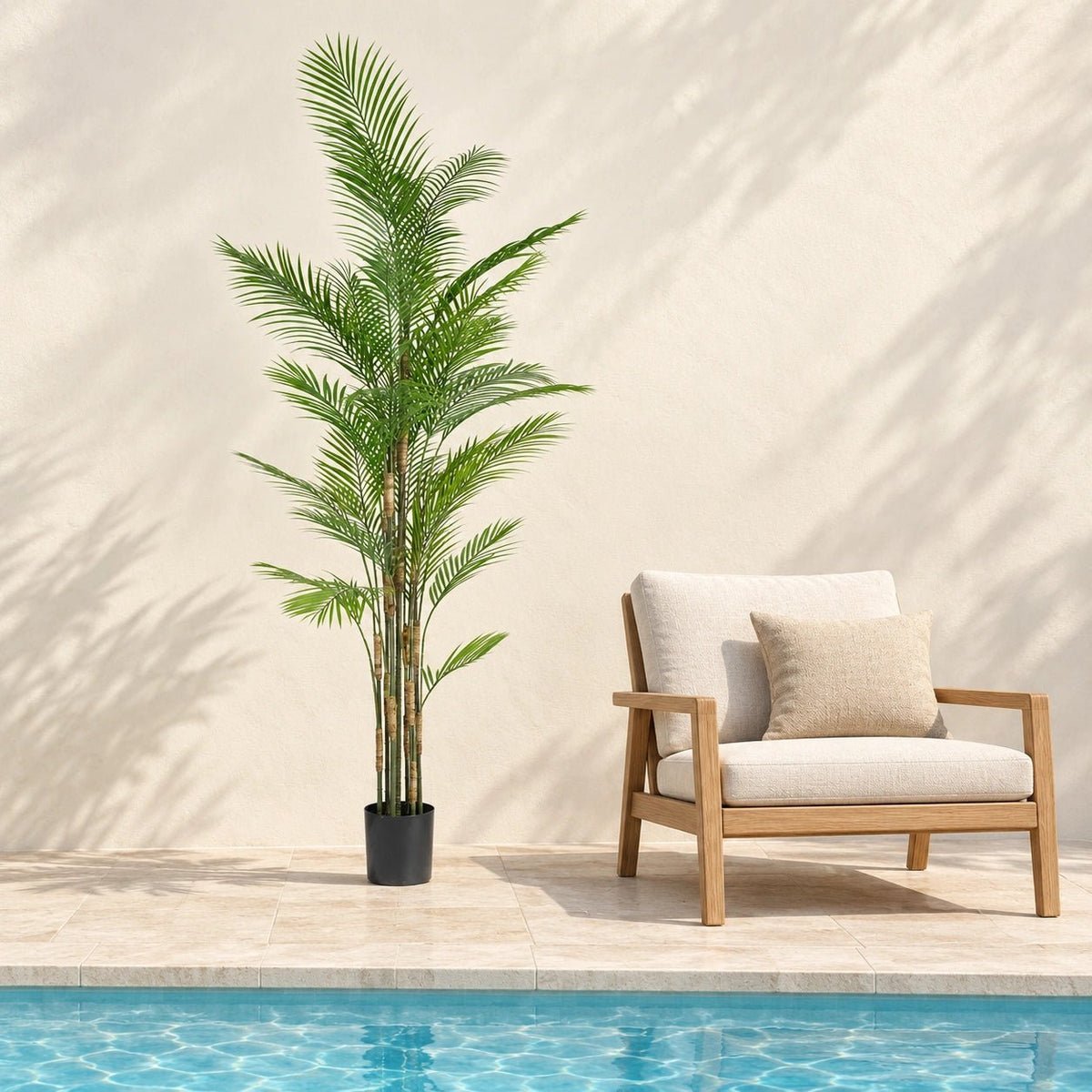 Artificial Areca Palm Tree 210cm - UV Protected Tropical Plant - Designer Vertical Gardens Artificial tree Artificial Trees