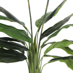 Artificial Bird Of Paradise Plant 110cm (Red Flowers) - Designer Vertical Gardens Artificial Trees Flowering plants