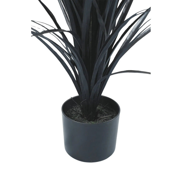 Artificial Black Yucca Grass 115cm - UV Resistant Premium Potted Plant — gallery image 6