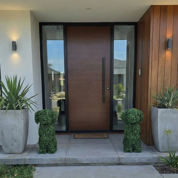 Artificial Boxwood Topiary Dog 60cm UV Resistant - image 5