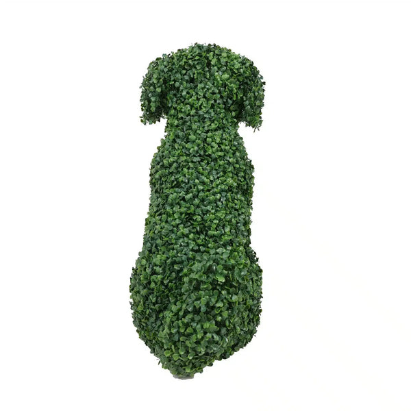 Artificial Boxwood Topiary Dog 60cm UV Resistant — gallery image 7