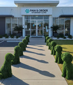 Artificial Boxwood Topiary Dog 60cm UV Resistant - Designer Vertical Gardens artificial topiary buxus topiary