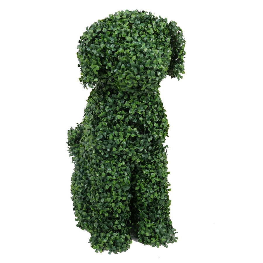 Artificial Boxwood Topiary Dog 60cm UV Resistant
