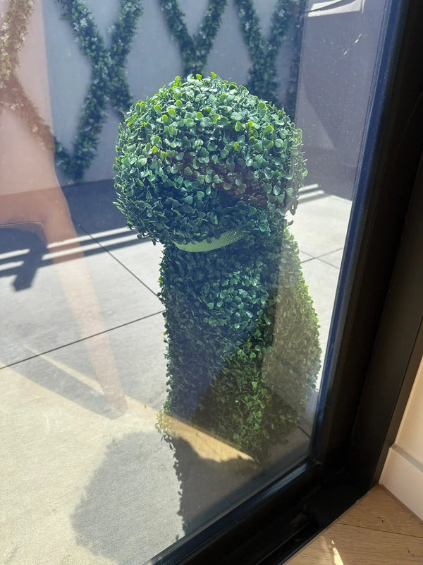 Artificial Boxwood Topiary Dog 60cm UV Resistant — gallery image 12