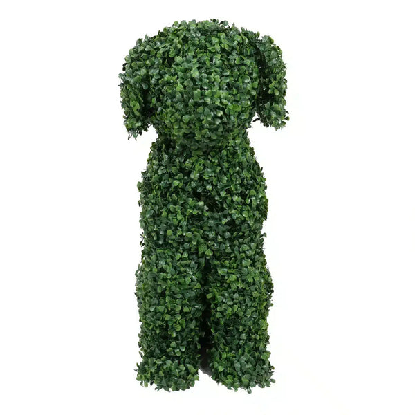 Artificial Boxwood Topiary Dog 60cm UV Resistant - image 11