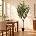 Artificial Bushy Olive Tree With Olives 180cm - Designer Vertical Gardens artificial garden wall plants artificial green wall australia