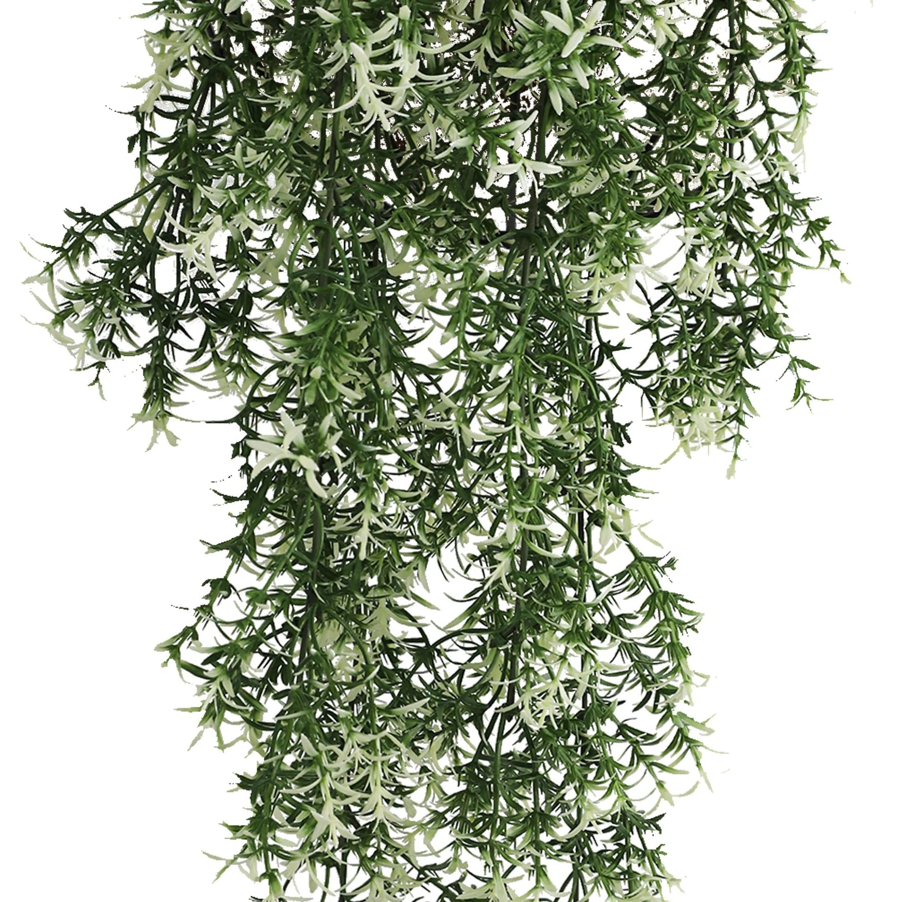 Artificial Cascading Jasmine Vine – UV Resistant & Fire Safe (20cm x 76cm) - Designer Vertical Gardens artificial hanging ferns hanging fern