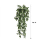 Artificial Cascading Jasmine Vine – UV Resistant & Fire Safe (20cm x 76cm) - Designer Vertical Gardens artificial hanging ferns hanging fern