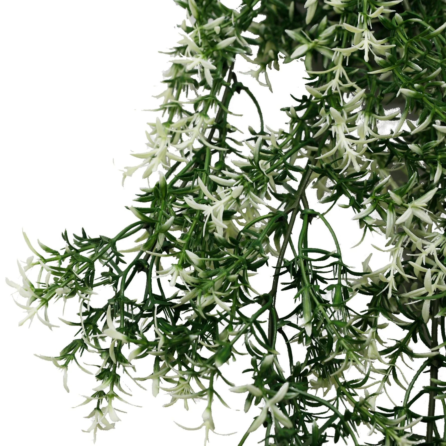 Artificial Cascading Jasmine Vine – UV Resistant & Fire Safe (20cm x 76cm) - Designer Vertical Gardens artificial hanging ferns hanging fern