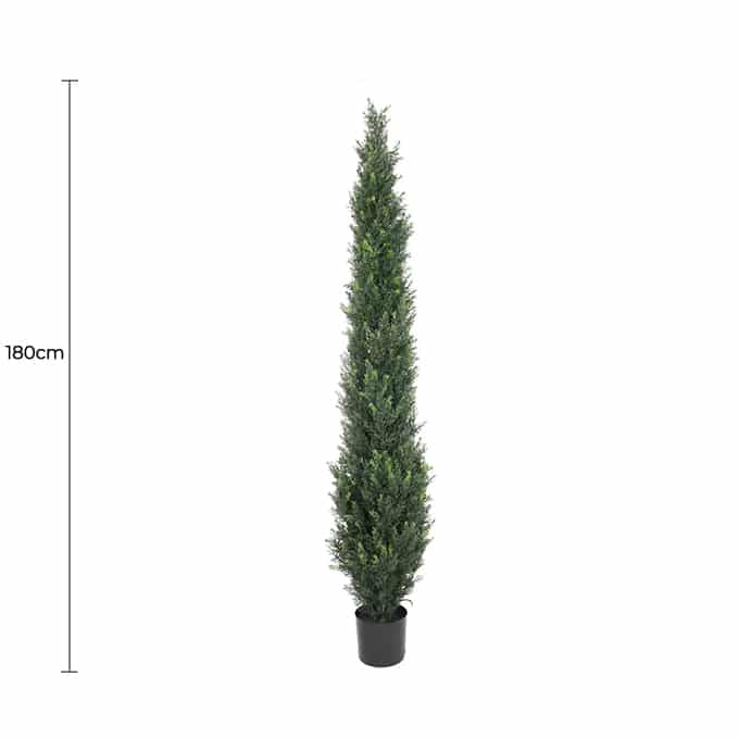 Artificial Cypress Pine Tree UV Resistant 1.8M — gallery image