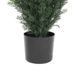 Artificial Cypress Pine Tree UV Resistant 2.1M - Designer Vertical Gardens artificial hedges sydney artificial vertical garden plants