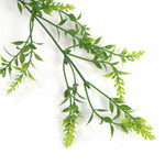 Artificial Dense Hanging Evergreen Plant (Two - Tone) 130cm - Designer Vertical Gardens fake plant stem garland