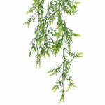 Artificial Dense Hanging Evergreen Plant (Two - Tone) 130cm - Designer Vertical Gardens fake plant stem garland