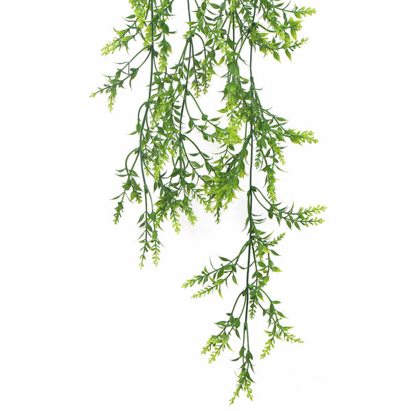 Artificial Dense Hanging Evergreen Plant (Two-Tone) 130cm — gallery image 8