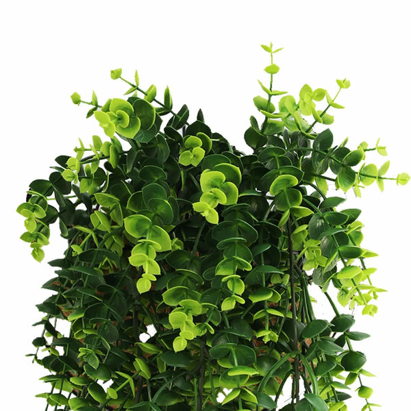 Artificial Dense Hanging Lush Green Eucalyptus Garland Bush UV Resistant and Fire Rated 18cm x 77cm — gallery image 5
