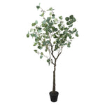 Artificial Eucalyptus Tree (Red Box Eucalyptus Polyanthemos) 150cm - Designer Vertical Gardens Articial Trees Artificial Trees