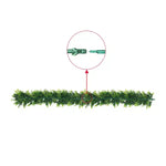 Artificial Extendable Hanging Flowering White Eucalyptus Vine UV Resistant 55cm - Designer Vertical Gardens artificial hanging ferns hanging garland