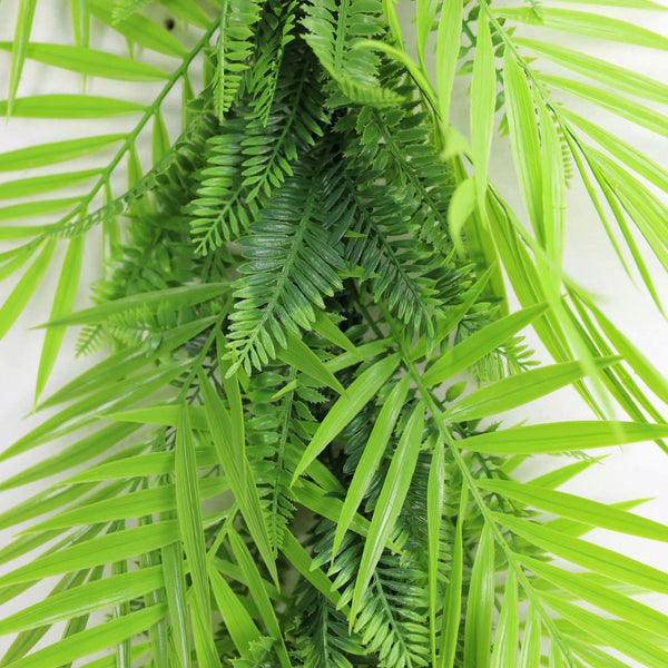 Artificial Extendable Hanging Tropical Palm And Fern Vine 55cm UV Resistant — gallery image 4
