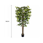 Artificial Ficus Tree 180cm Nearly Natural UV Resistant - Designer Vertical Gardens Artificial Ficus Artificial Trees