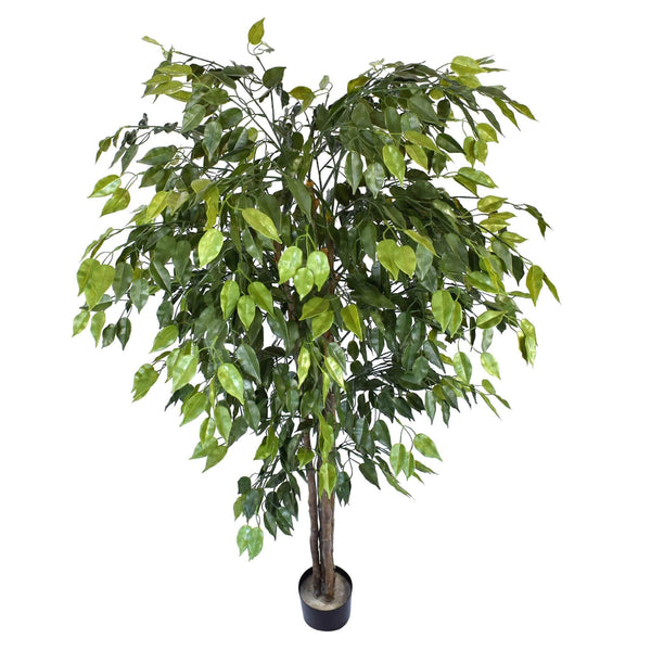 Artificial Ficus Tree 180cm Nearly Natural UV Resistant - image 3