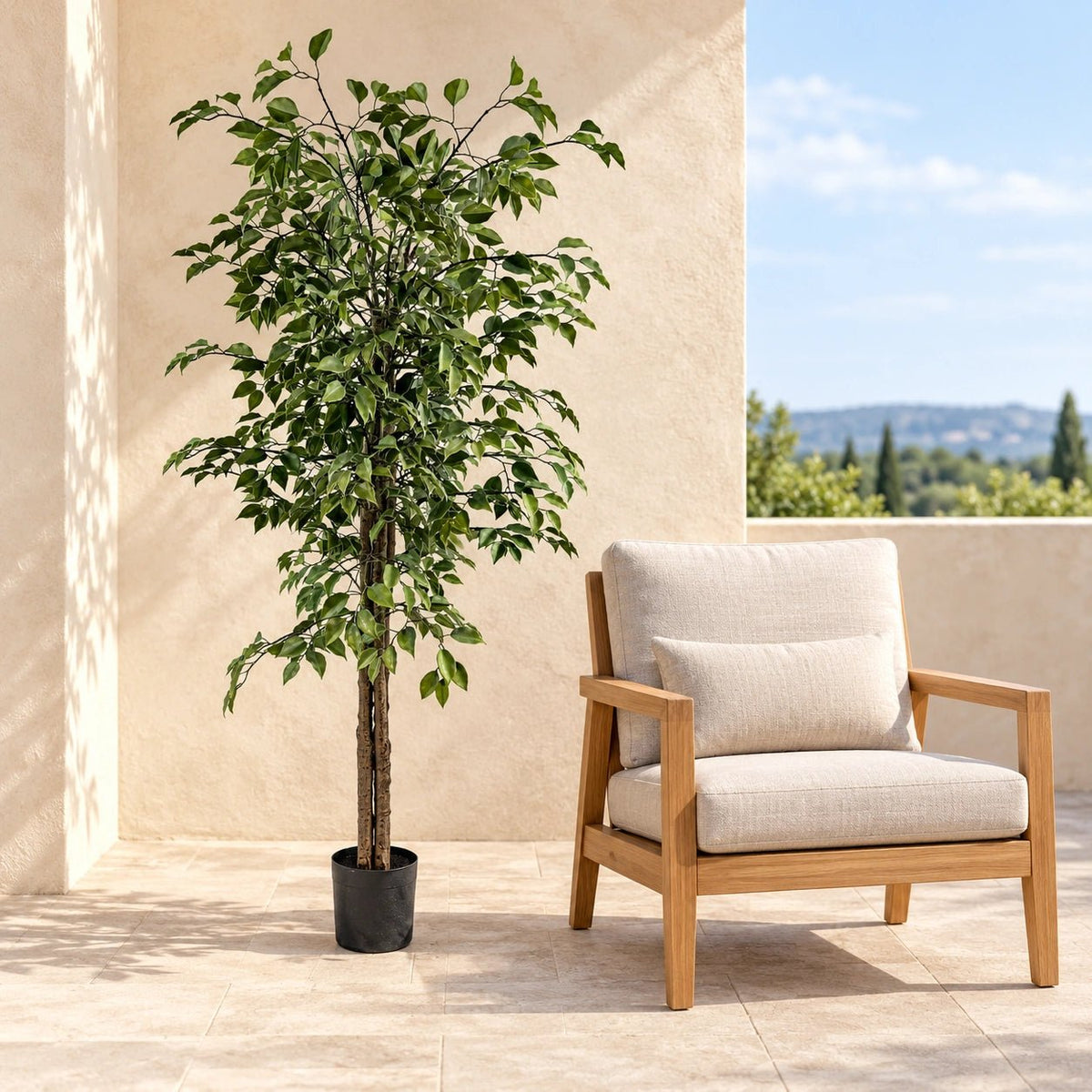 Artificial Ficus Tree 180cm - UV Resistant Premium Indoor/Outdoor Plant - Designer Vertical Gardens Artificial Ficus artificial Ficus tree