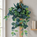 Artificial Fittonia Hanging Garland Bush 80cm - Designer Vertical Gardens artificial green wall sydney artificial vertical garden melbourne