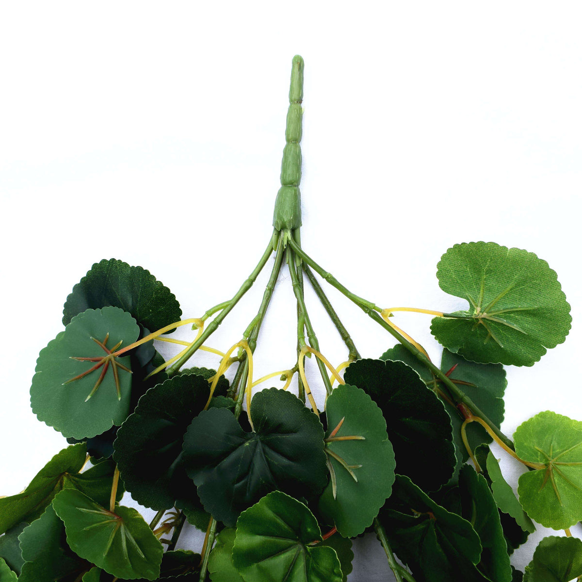 Artificial Geranium Hanging Bush with Red Flowers 60cm — gallery image