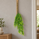 Artificial Hanging Bell Leaf Plant 80cm Long UV Resistant - Designer Vertical Gardens fake plant stem Stems / Ferns