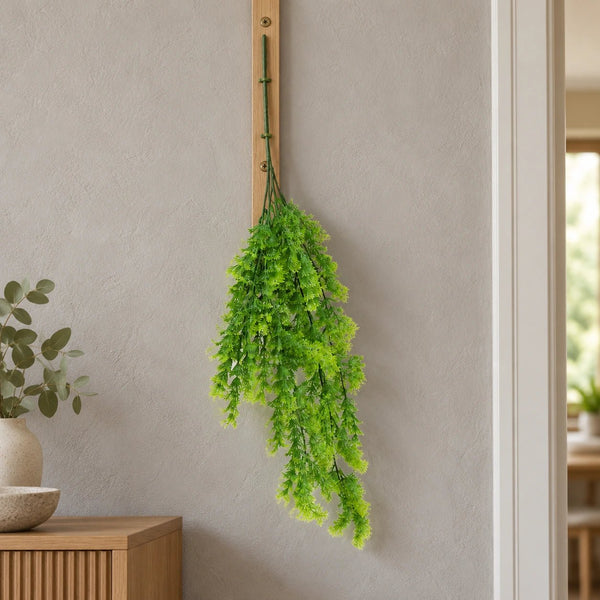 Artificial Hanging Bell Leaf Plant 80cm Long UV Resistant — gallery image 9