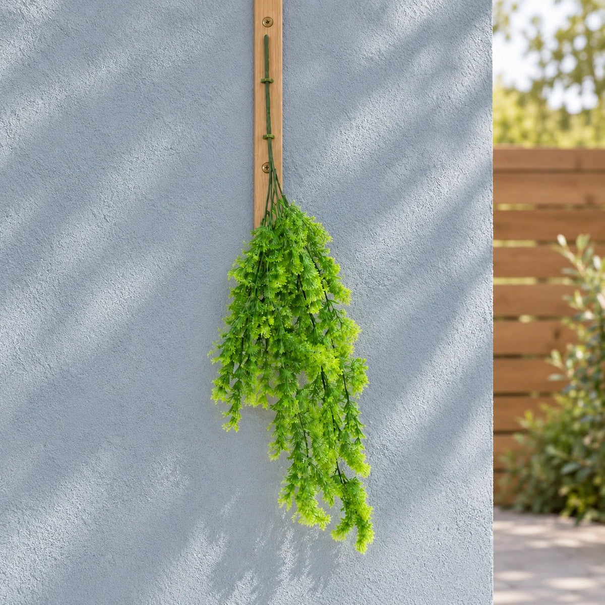 Artificial Hanging Bell Leaf Plant 80cm Long UV Resistant - Designer Vertical Gardens fake plant stem Stems / Ferns