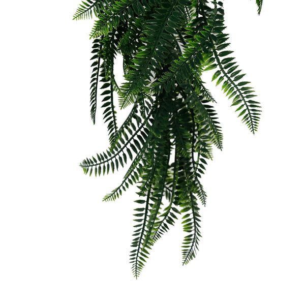 Artificial Hanging Boston Fern Garland – UV Resistant & Fire Rated (27cm x 84cm) — gallery image 6