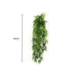 Artificial Hanging Dense Rounded Buxus (Sempervirens) UV Resistant 78cm - Designer Vertical Gardens artificial hanging basket artificial hanging ferns