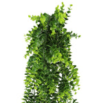 Artificial Hanging Dense Rounded Buxus (Sempervirens) UV Resistant 78cm - Designer Vertical Gardens artificial hanging basket artificial hanging ferns
