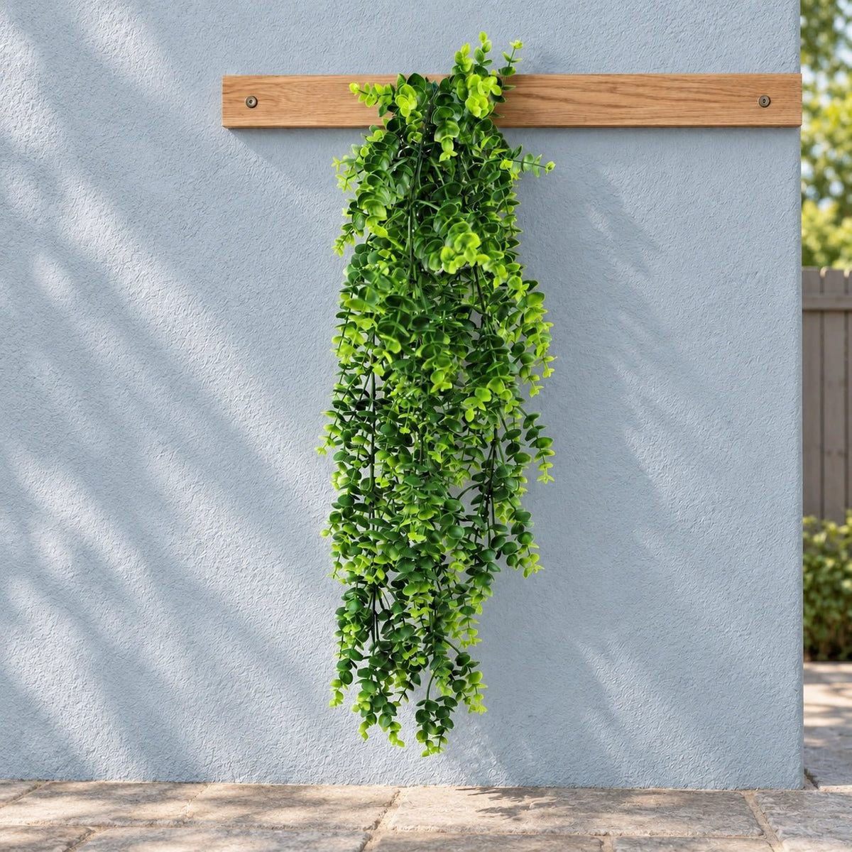 Artificial Hanging Dense Rounded Buxus (Sempervirens) UV Resistant 78cm - Designer Vertical Gardens artificial hanging basket artificial hanging ferns