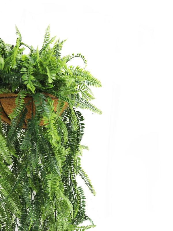 Artificial Hanging Fern Display – UV Resistant (45cm x 125cm) — gallery image 3