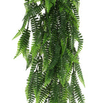 Artificial Hanging Fern Garland – UV Resistant & Fire Rated (18cm x 76cm) - Designer Vertical Gardens artificial hanging ferns hanging fern