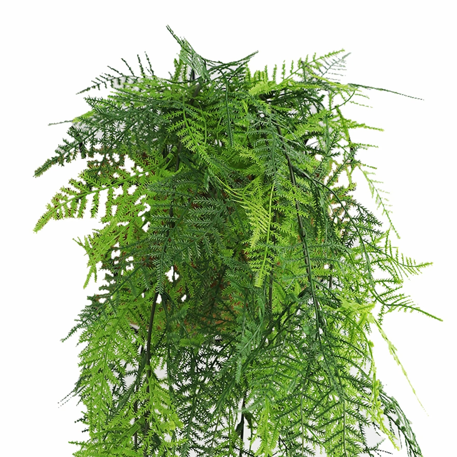 Artificial Hanging Lace Fern Garland – UV Resistant & Fire Rated (15cm x 76cm) - Designer Vertical Gardens artificial hanging ferns hanging fern