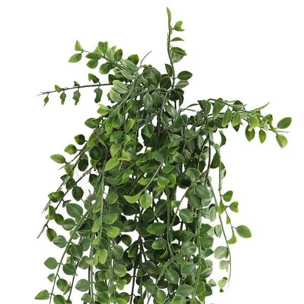 Artificial Hanging Pearls Garland – Dark Green (20cm x 79cm, UV Resistant & Fire Rated) — gallery image 5