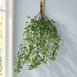 Artificial Hanging Plant (Heart Leaf) UV Resistant 90cm - Designer Vertical Gardens artificial green wall australia artificial vertical garden plants