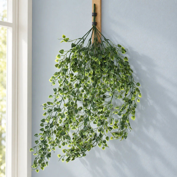 Artificial Hanging Plant (Heart Leaf) UV Resistant 90cm — gallery image 10