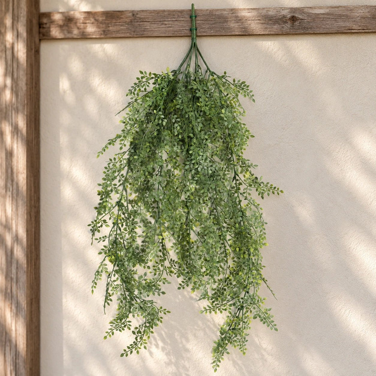Artificial Hanging Plant (Maiden Hair Fern) UV Resistant 90cm - Designer Vertical Gardens artificial ferns australia artificial green wall sydney