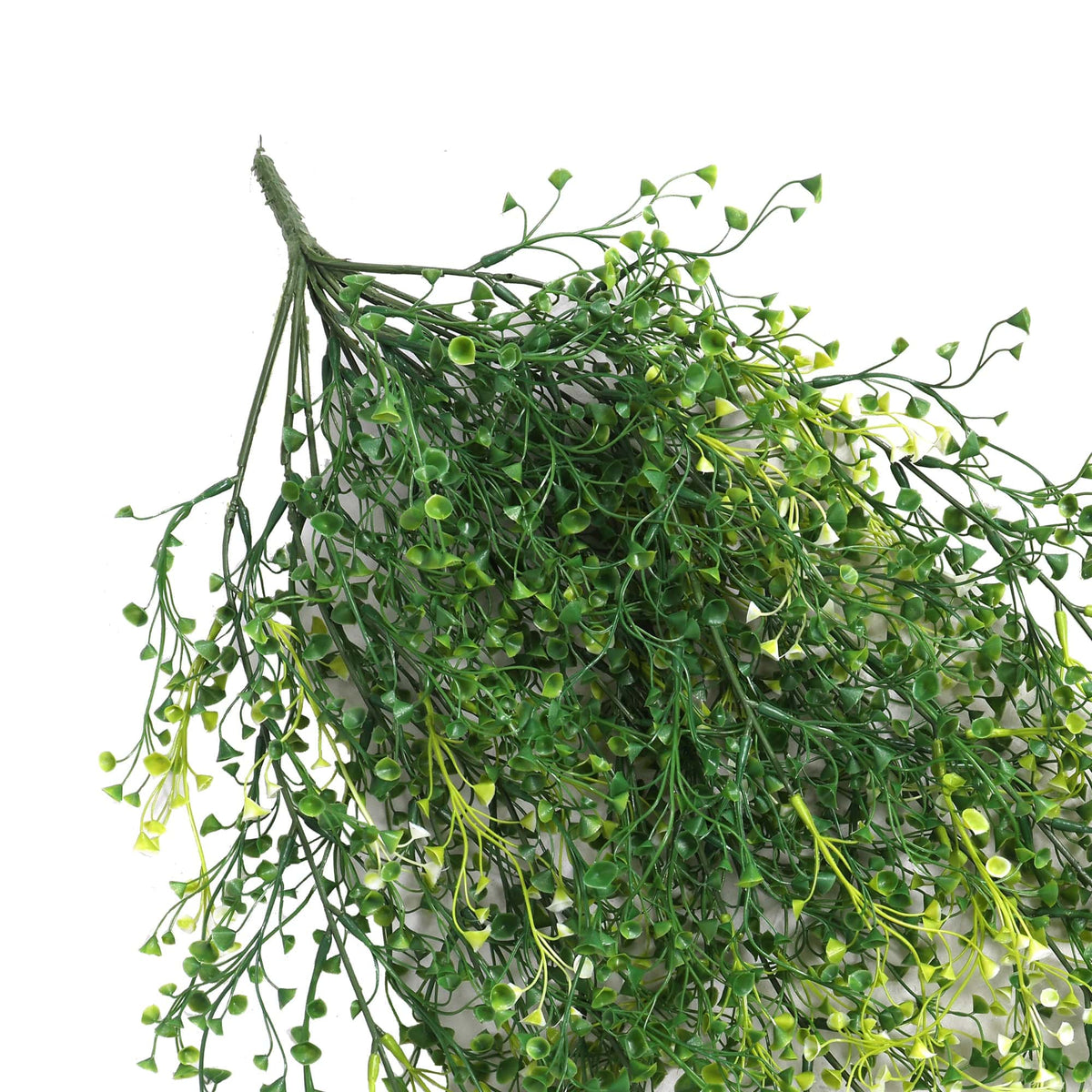 Artificial Hanging Plant (Mixed Green String of Pearls) UV Resistant 90cm — gallery image
