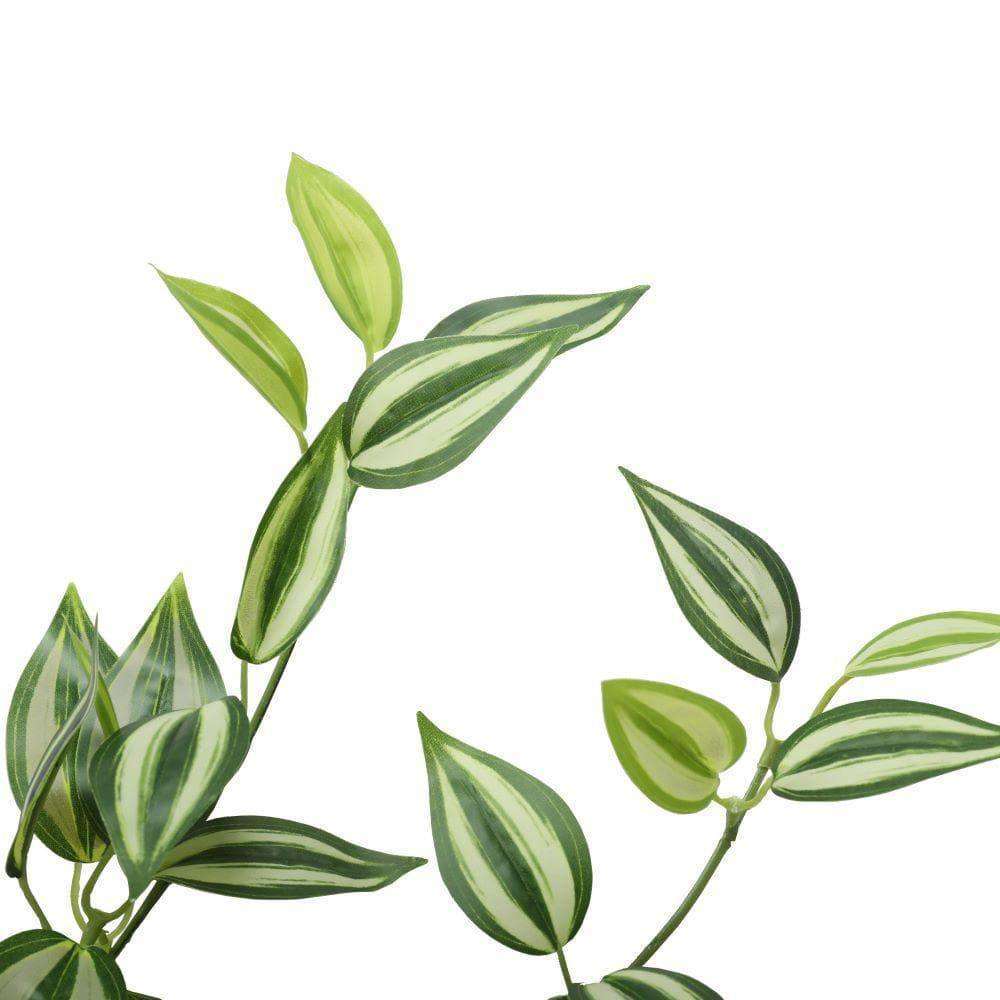 Artificial Hanging Plant - Mixed Philodendron Bush - 80cm - Designer Vertical Gardens artificial garden wall plants artificial green wall australia