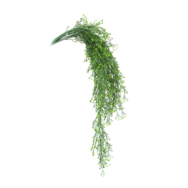 Artificial Hanging Plant (Natural Green) UV Resistant 90cm — gallery image 8