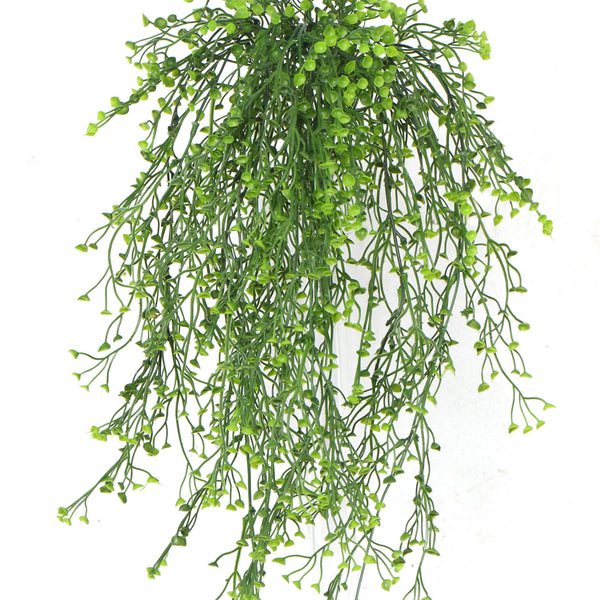 Artificial Hanging Plant (Natural Green) UV Resistant 90cm — gallery image 6