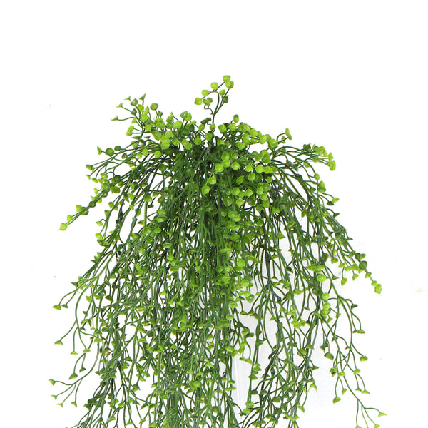Artificial Hanging Plant (Natural Green) UV Resistant 90cm — gallery image 7