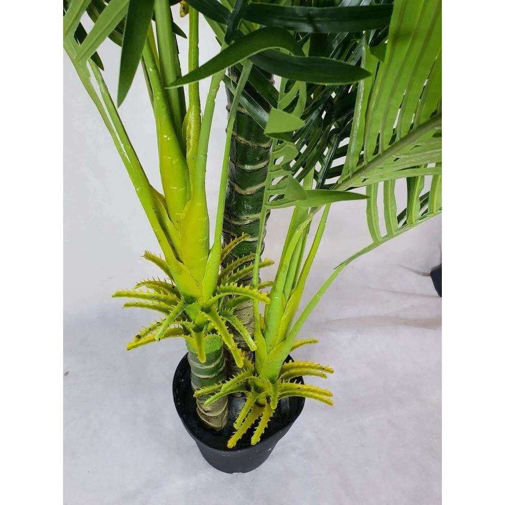 Artificial Hawaii Palm with Multiple Trunk & Long Leaves 180cm - Designer Vertical Gardens artificial green wall sydney artificial vertical garden melbourne